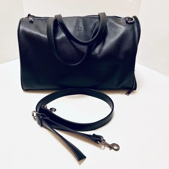 Stylish Black Dog Carrier by St Argo